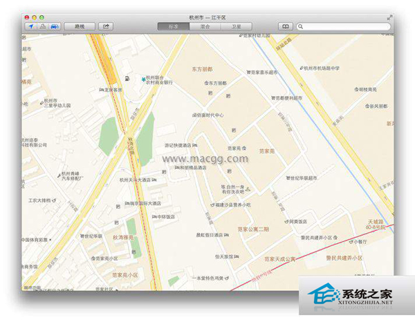  MAC如何使用地圖查看交通狀況