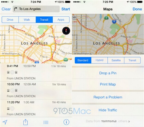 iOS地圖將大更新 新增交通指向功能
