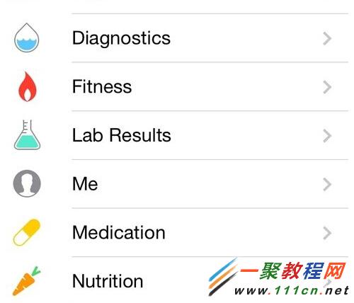 iOS8 Health怎麼用？iphone6 Health使用教程