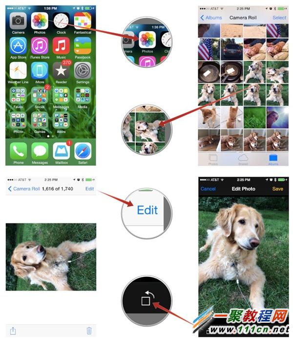 iphone5s如何旋轉照片?蘋果5s旋轉照片設置教程