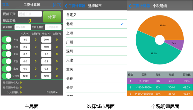 獨立開發的首款上線App-- 個人工資計算器的開發歷程總結