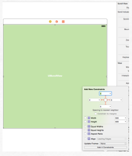 AutoLayout 實現固定寬度動態高度的 ScrollView