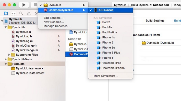 【投稿】Xcode 創建靜態庫和動態庫