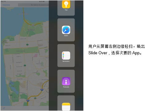 iOS 9 分屏多任務：入門（中文版）
