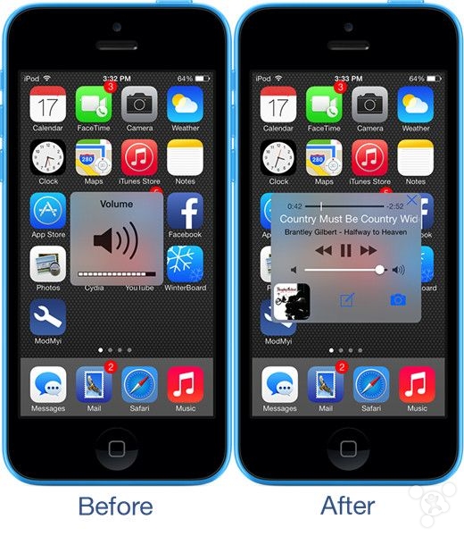iOS7.1.2越獄插件推薦：Volume＋重新定義音量調整功能