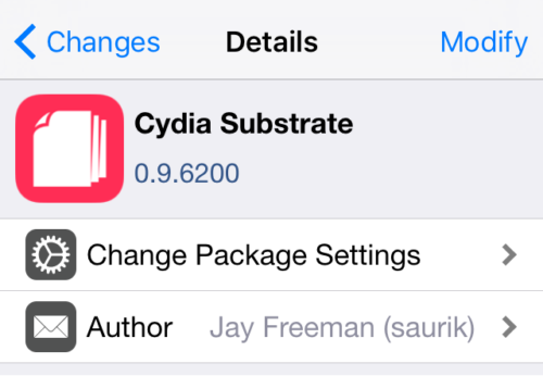 重要插件 Cydia Substrate 更新支持最新越獄