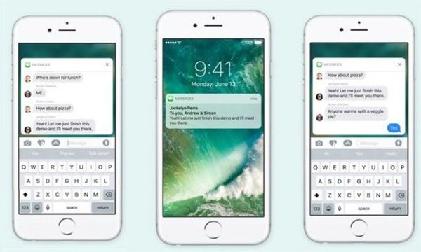 無須操心：沒有3D Touch的iPhone也支持iOS10豐富通知