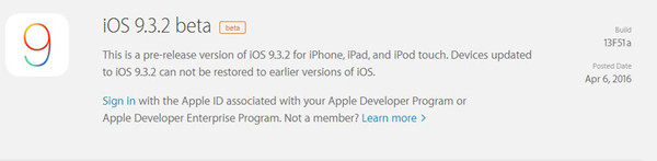 iOS9.3.2beta公測版升級圖文教程