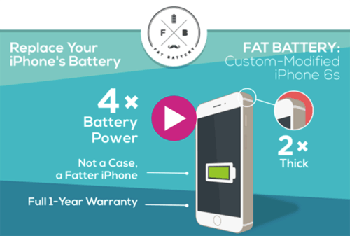 輕松改機：讓你的iPhone6s電池電量從此激增4倍