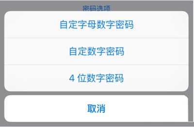 ios9設置6位數字密碼的步驟方法