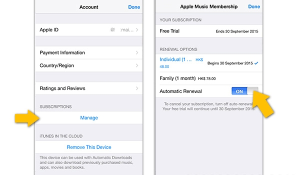Apple Music免費期後自動續費怎麼辦?如何關掉