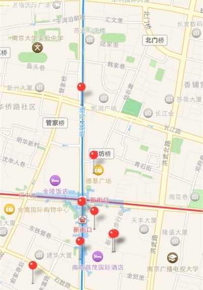 如何使用 iOS8自帶地圖放置大頭針