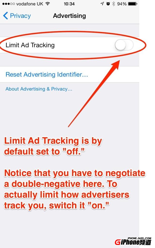 手把手教你關閉iPhone 6默認追蹤功能