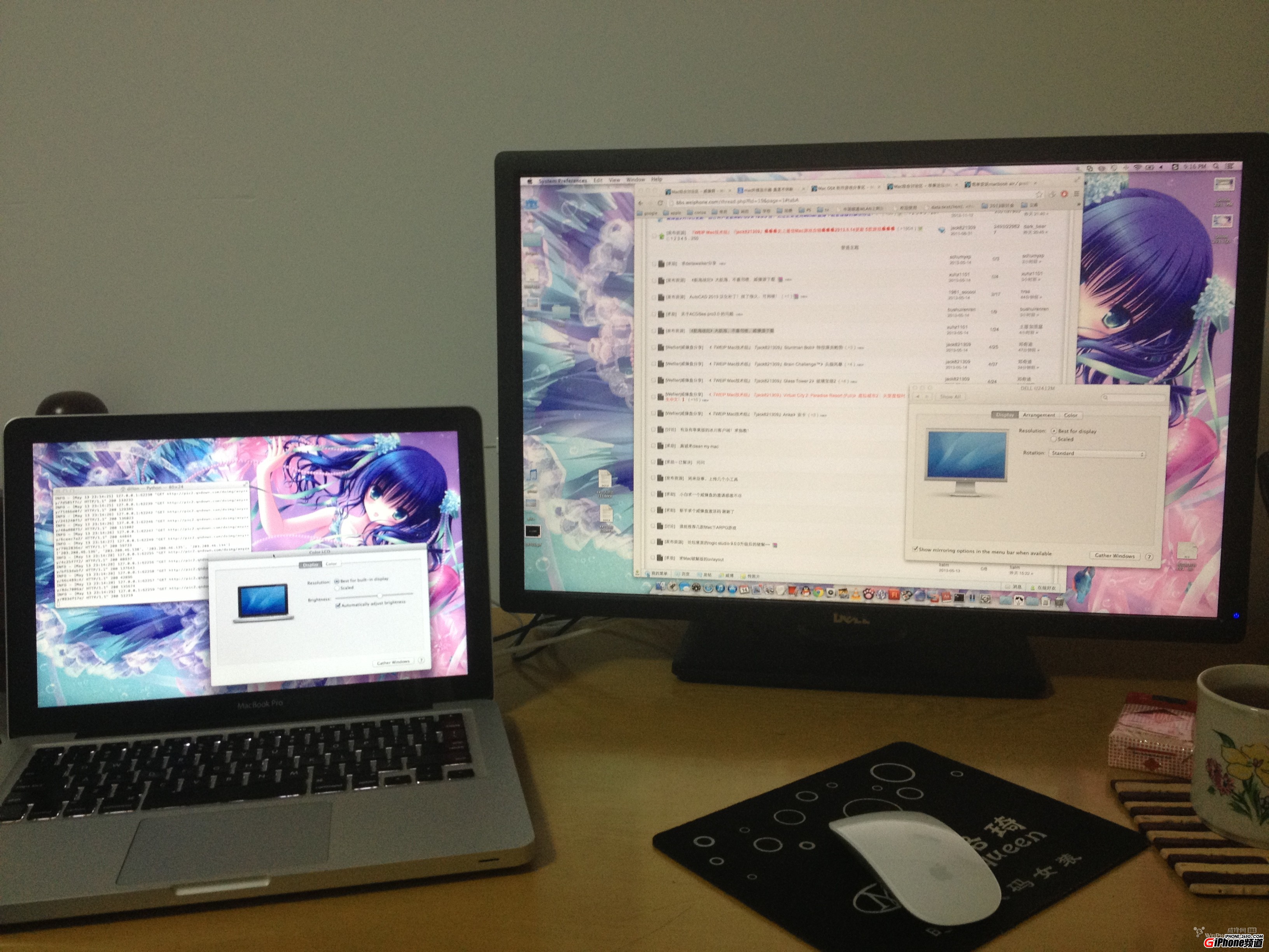 Macbook外接顯示器