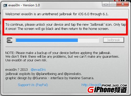 IOS6.0.1完美越獄