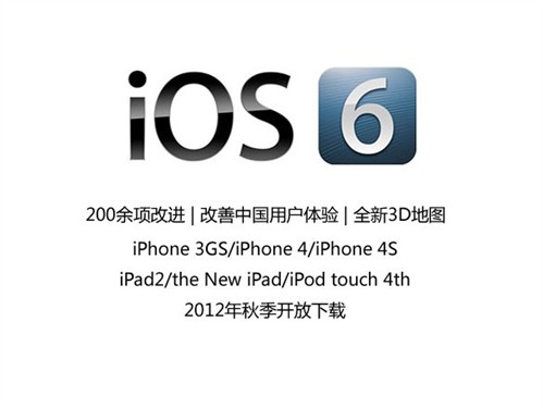 不支持Siri iPhone4升級iOS6功能受限 