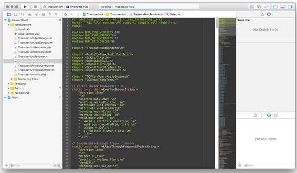 screenshot-treasurehunt-running-xcode.jpg