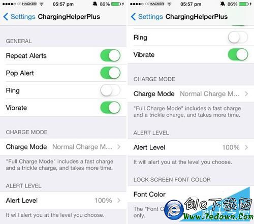 iPhone6s電池不夠插件湊 ios9越獄電量管理插件推薦