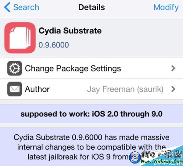 Cydia更新支持iOS 9 就差插件了