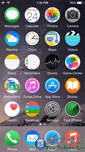 iOS8越獄插件RippleBoard：讓iOS桌面App自帶光圈 創E測評