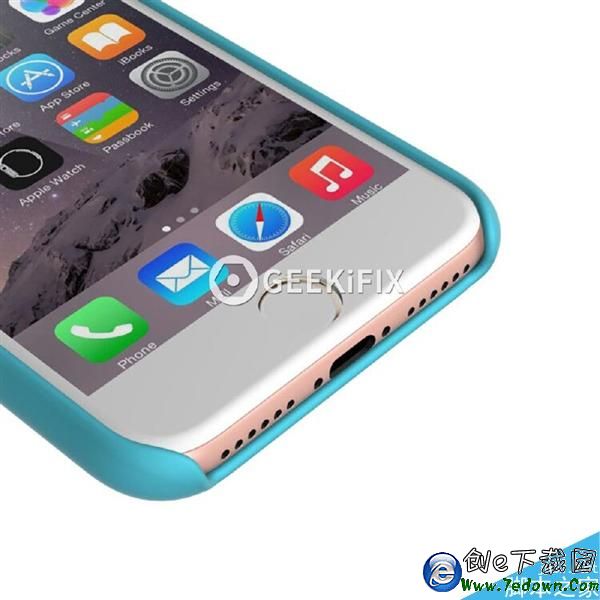 蘋果原廠保護套曝光：iPhone 7 LOGO會發光？