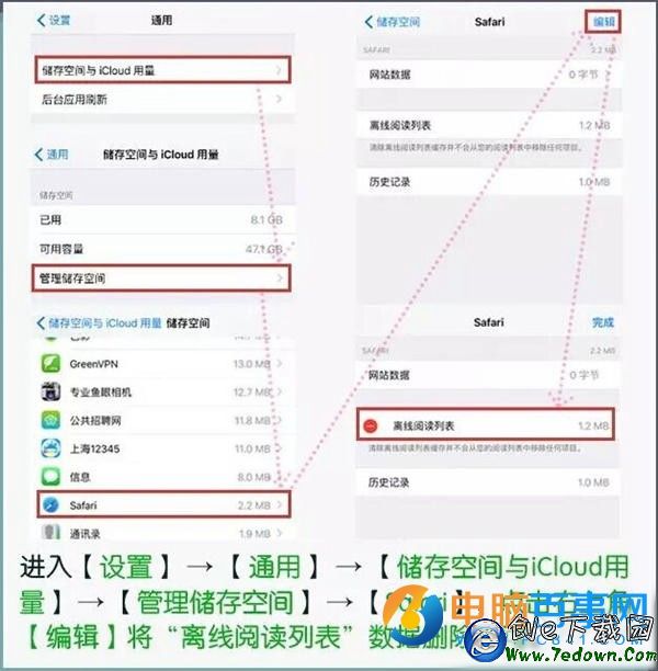 iPhone內存不夠用怎麼辦  6個避免緩存堆積方法