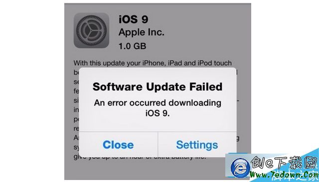 蘋果iOS 9下載頻頻失敗/驗證失敗激怒用戶