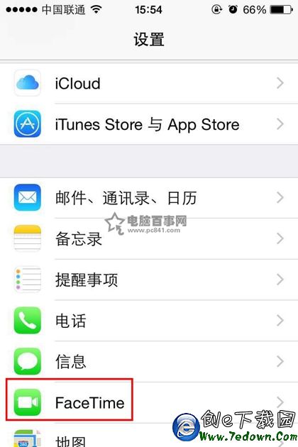 iPhone6怎麼激活FaceTime iPhone6激活FaceTime教程