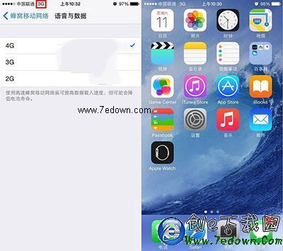 解決iPhone6開4G顯示3G