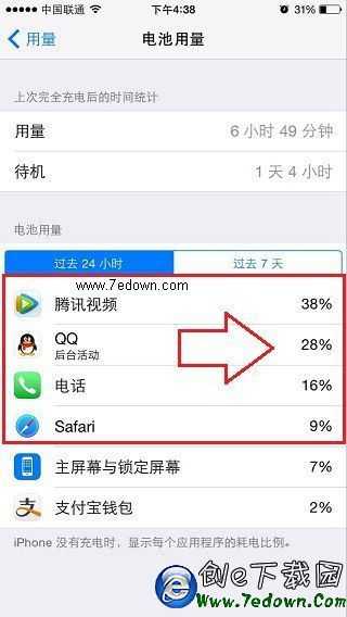 限制iPhone耗電應用