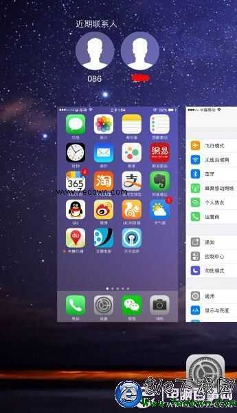 iOS8技巧：教你清除上方的最近通話頭像教程