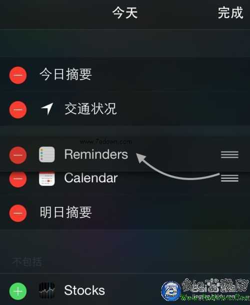 iOS8通知中心怎麼設置，iOS8通知欄設置技巧