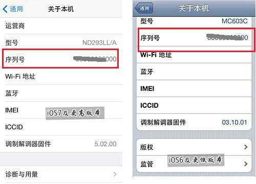 iPhone設備上查看序列號方法