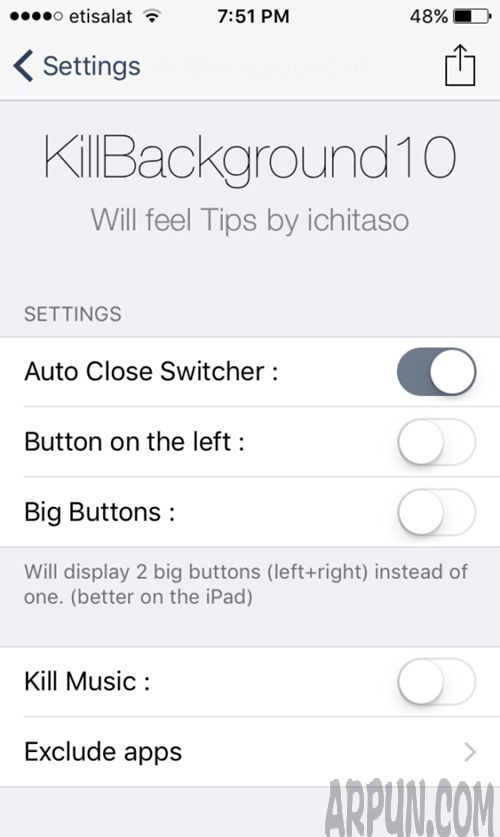 KillBackground10：讓iOS 10用戶一鍵關閉所有應用