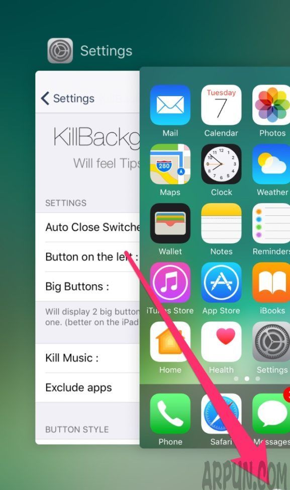 iOS10如何一鍵關閉所有應用 arpun.com