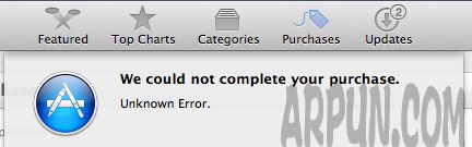 Mac App store出現下載未知錯誤怎麼解決？Mac App store下載未知錯誤解決教程_arp聯盟