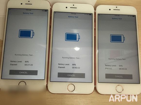 iphone6s續航能力實測,6s用電測試_arp聯盟