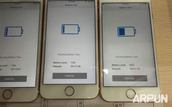 iphone6s續航能力實測,6s用電測試_arp聯盟