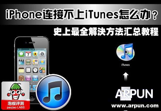 iPhone連接不上iTunes怎麼辦？史上最全解決辦法匯總教程 arpun.com