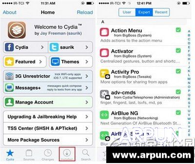 iphone cydia插件怎麼刪除 arpun.com