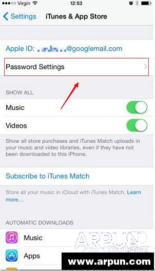 iOS8.3下載免費應用不要密碼設置方法_arp聯盟