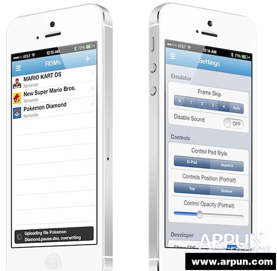 不越獄教你在iPhone上玩NDS游戲_arp聯盟