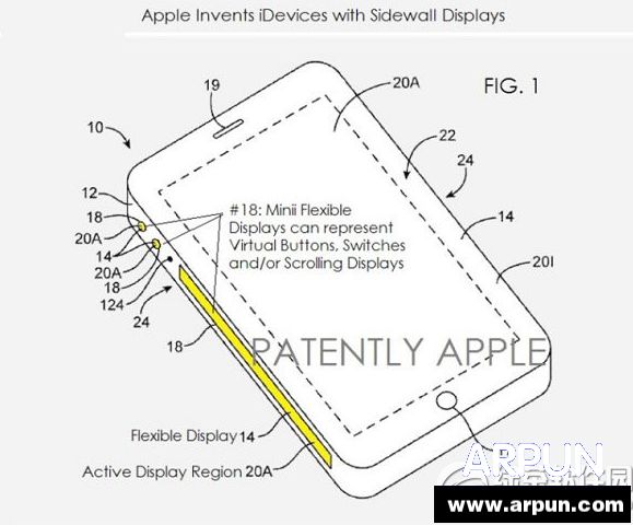 iPhone7或將配備側面顯示屏是真的嗎？2