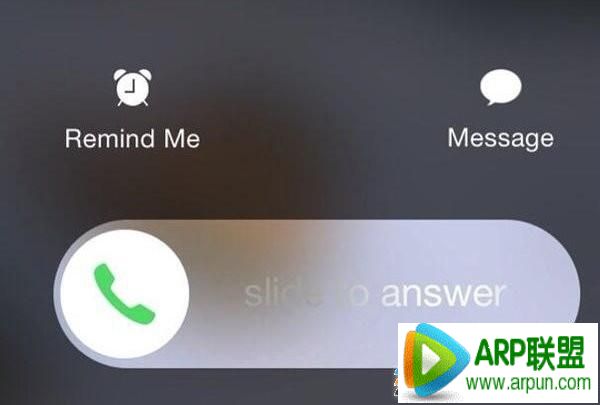 iPhone6 plus來電無法滑動接聽原因分析與解決辦法  arpun.com