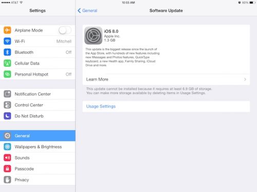 iOS 8正式推送！iPhone 4永別了