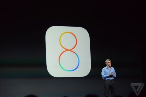 蘋果公司最新一代移動操作系統iOS 8