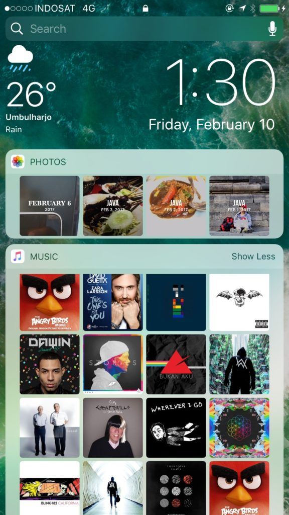 iOS10鎖屏界面中如何顯示天氣 