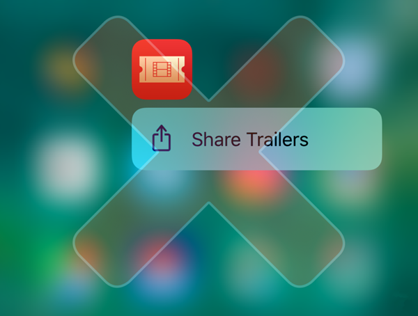 ios10如何移除3D Touch菜單的分享選項 