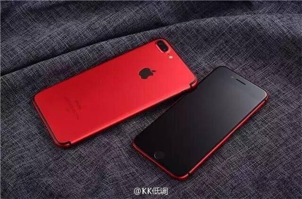 華強北出品：蘋果iPhone7/Plus烈焰紅版圖賞