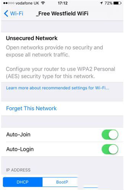iOS10 WiFi安全提醒怎麼關閉？   